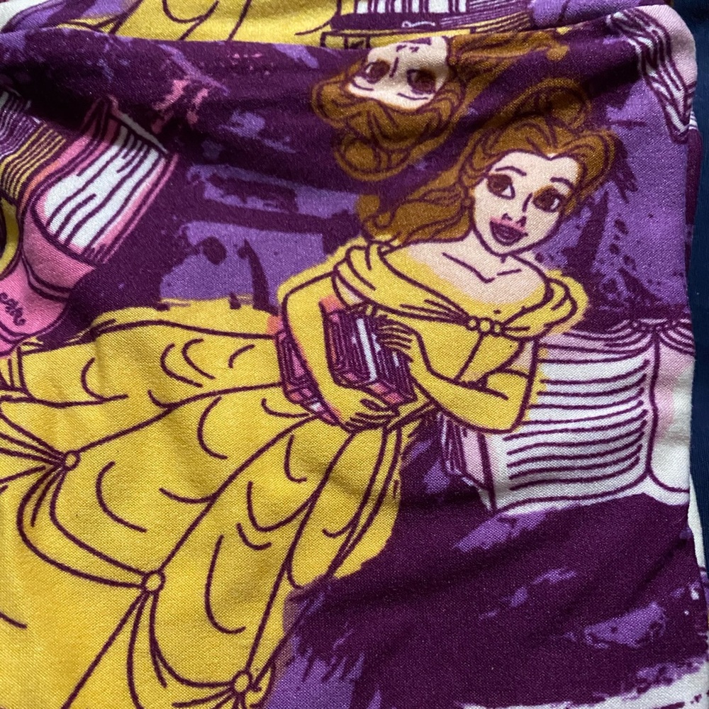 LuLaRoe Disney Belle girls leggings